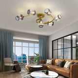 Plafonnier En Verre Transparent Pour Chambre - Clowas.fr