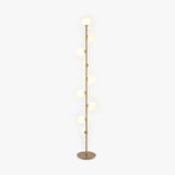 Sphère multi-blanc lampadaire moderne droit