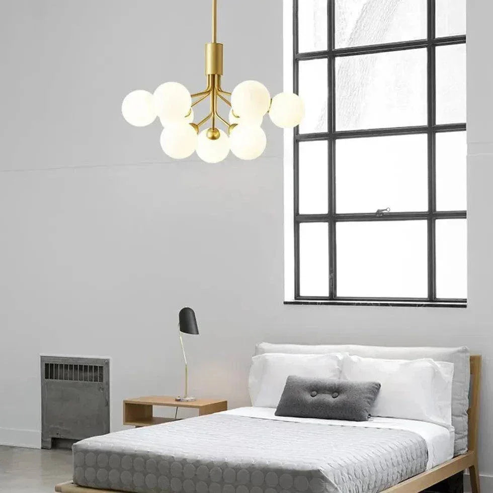 Lustre Led Simple Pour Chambre À Coucher - Clowas.fr