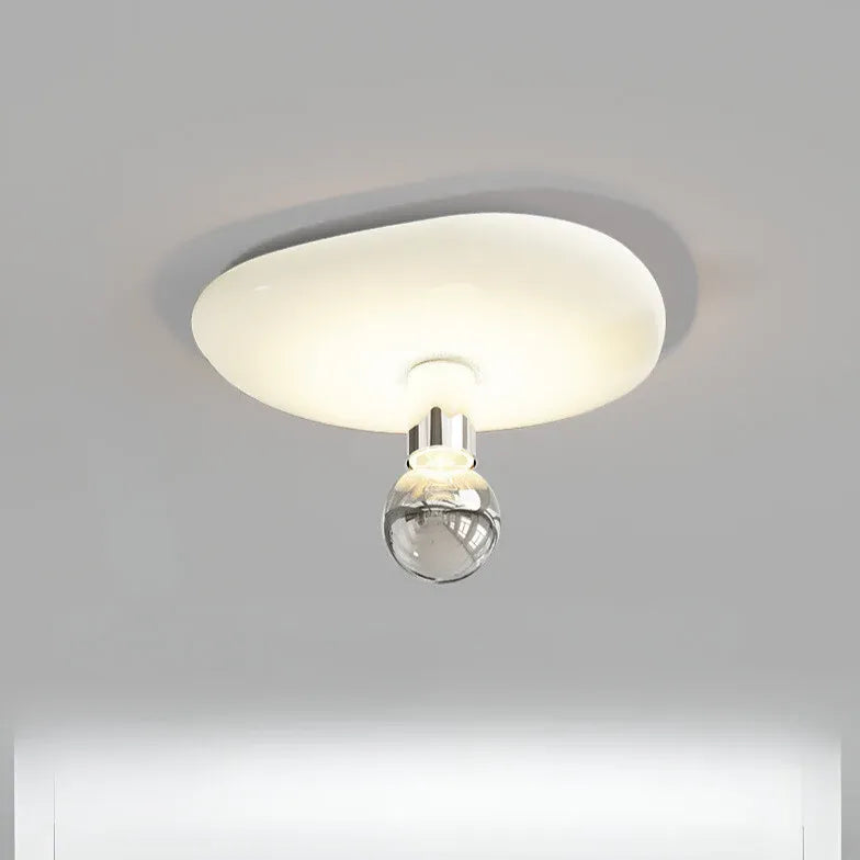 Red Irregular Round Design Recessed Ceiling Light