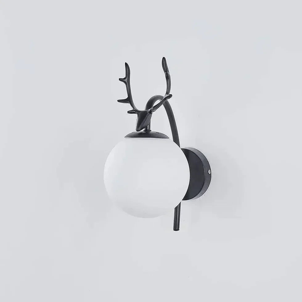Applique Chambre Boule De Verre Antler - Clowas.fr