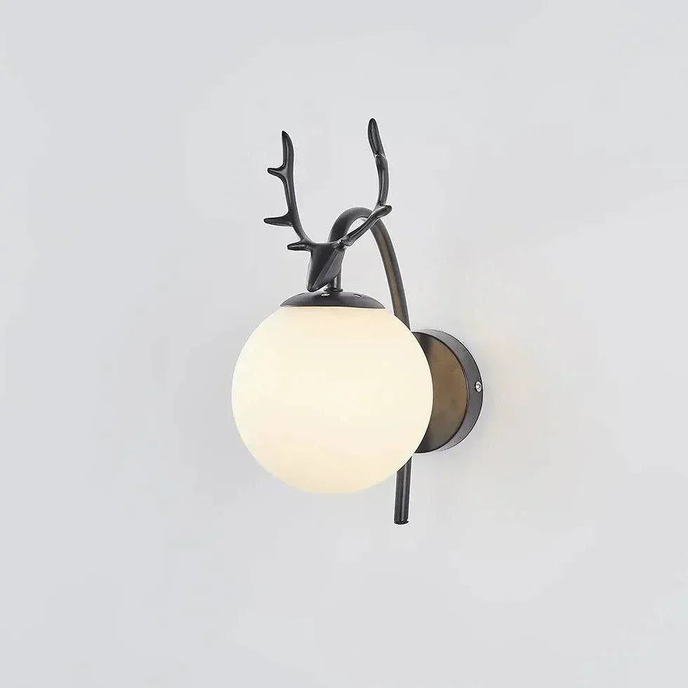 Applique Chambre Boule De Verre Antler - Clowas.fr