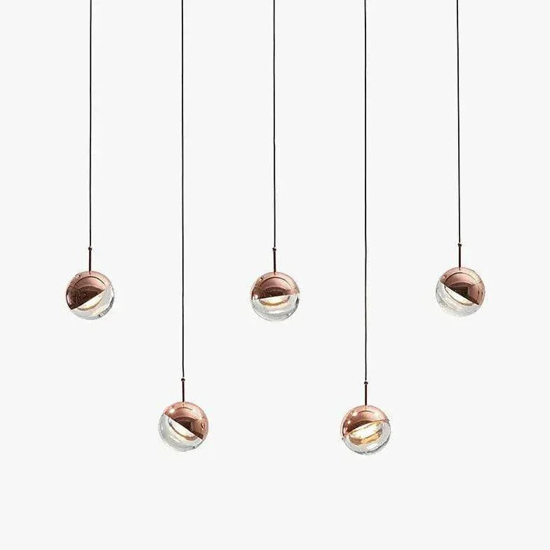 Lustre Boules Verre Nordique Moderne Créatif - Clowas.fr