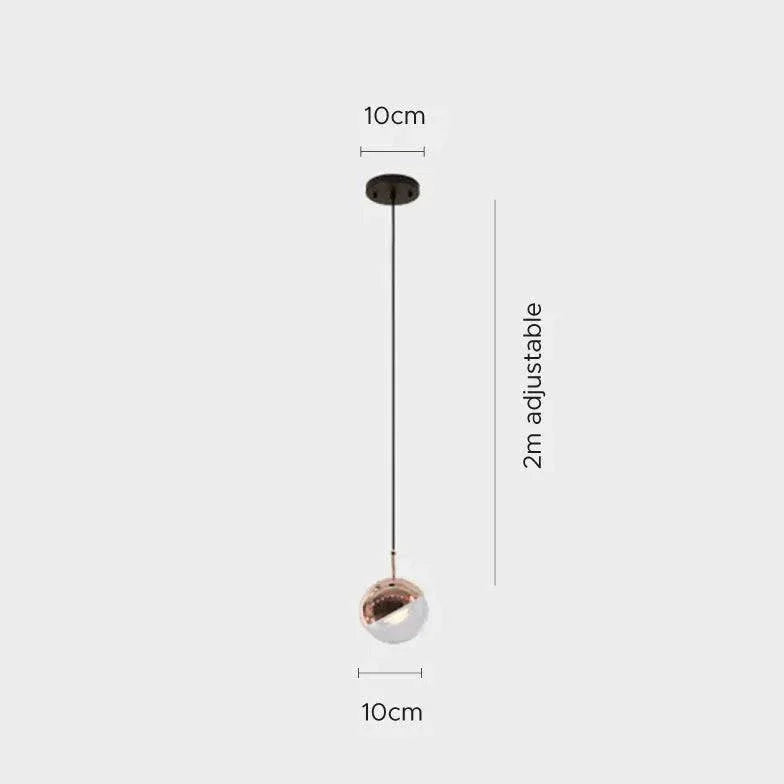 Lustre Boules Verre Nordique Moderne Créatif - Clowas.fr