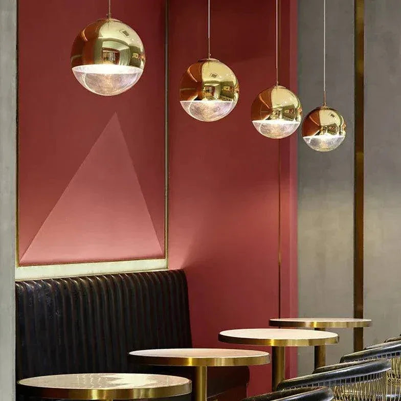 Lustre Boules Verre Nordique Moderne Créatif - Clowas.fr