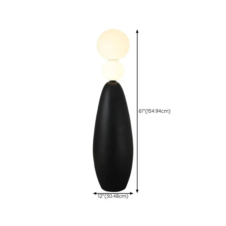 Two-Tone Multi-Sphere Modern Design Floor Lamp