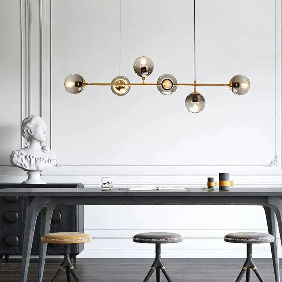 Luminaire Suspension Cuisine Design Led Créatif - Clowas.fr