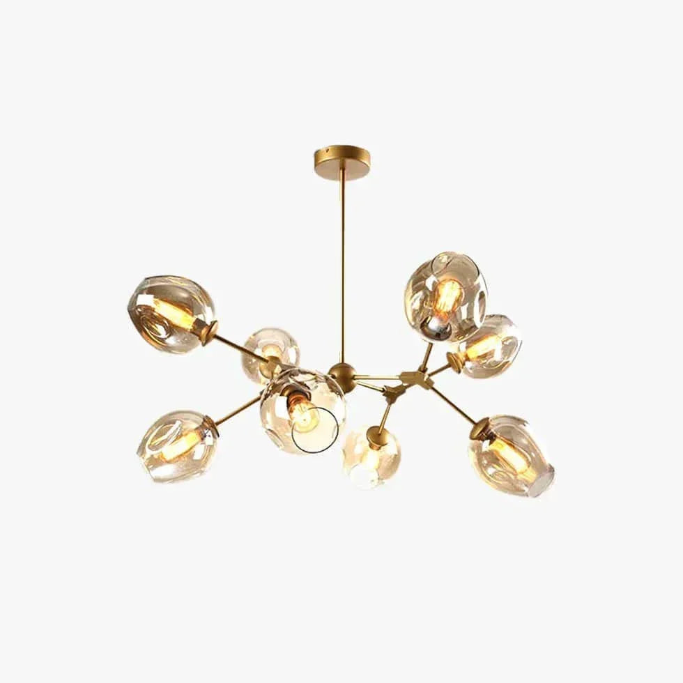 Lustre Multi Ampoules Nordique Moderne Créatif - Clowas.fr