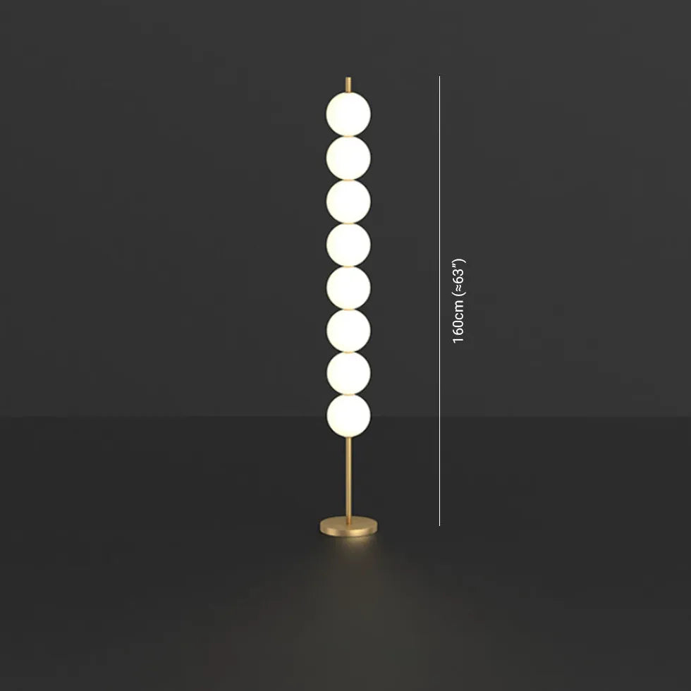 Lampadaire montrant empilé multi-ball