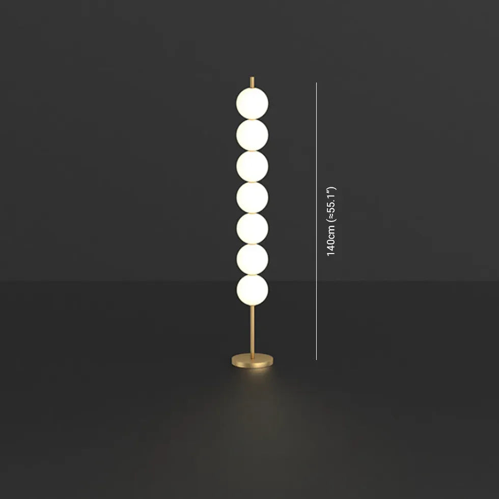 Lampadaire montrant empilé multi-ball