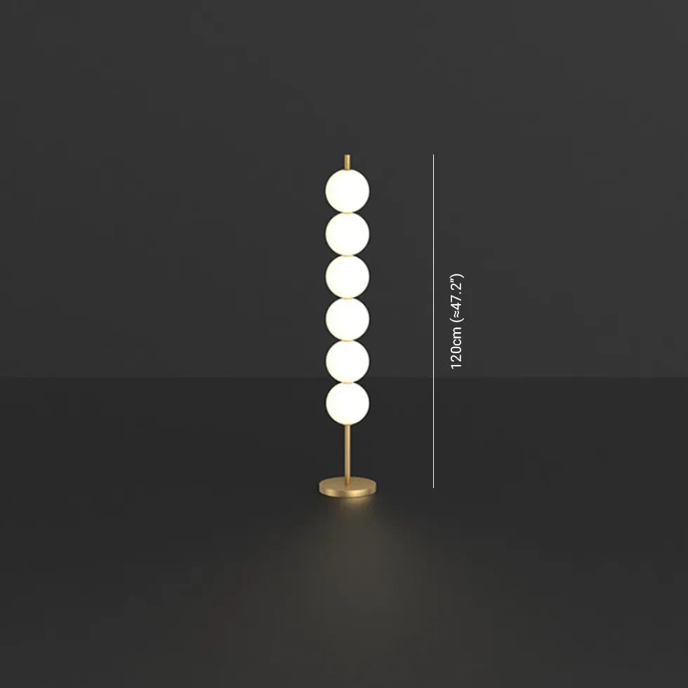 Lampadaire montrant empilé multi-ball