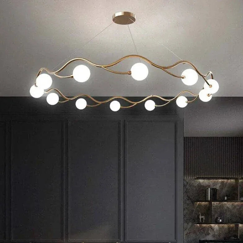 Lustre Suspension Pour Cuisine Nordique Moderne - Clowas.fr