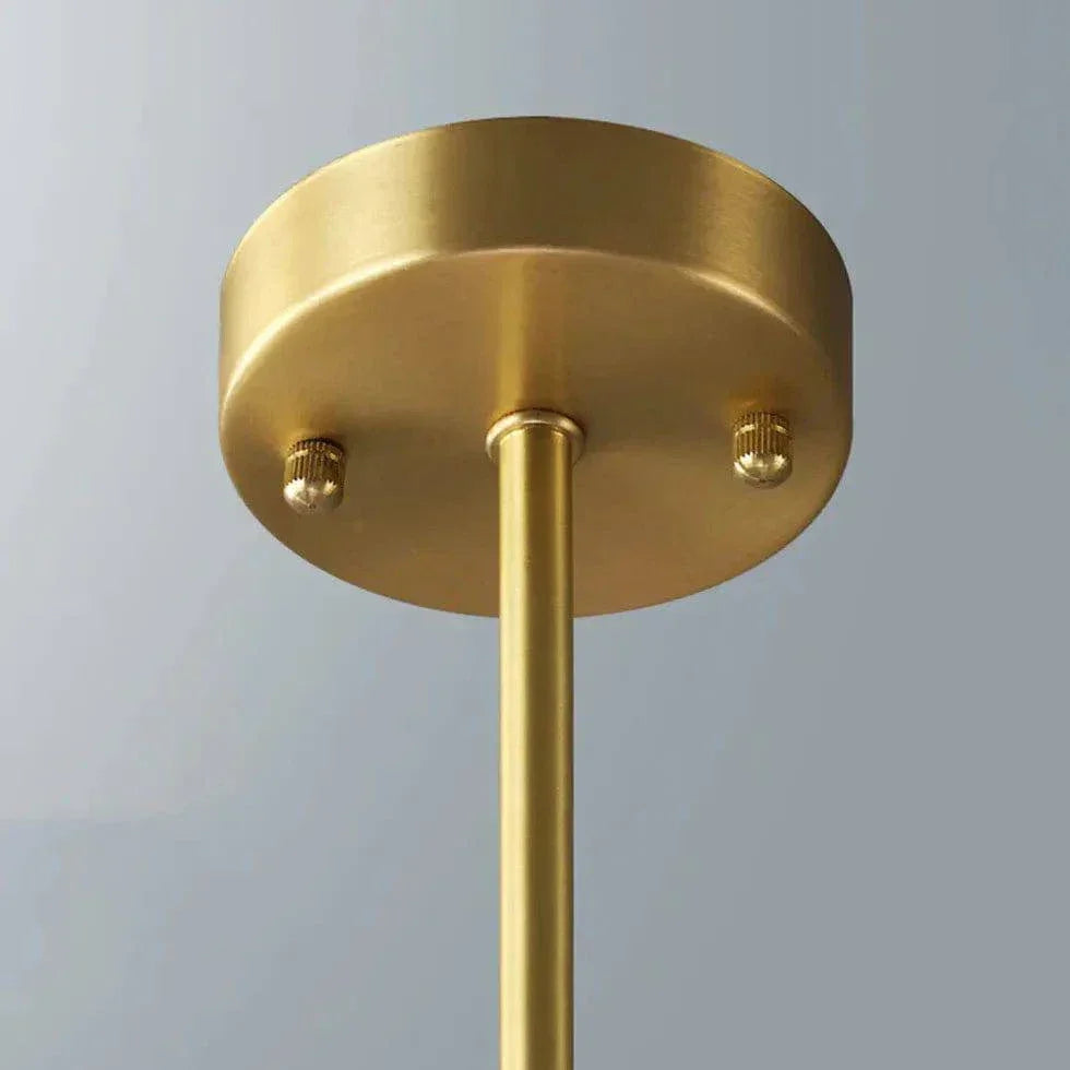 Suspension Blanche À Plusieurs Boules En Verre - Clowas.fr