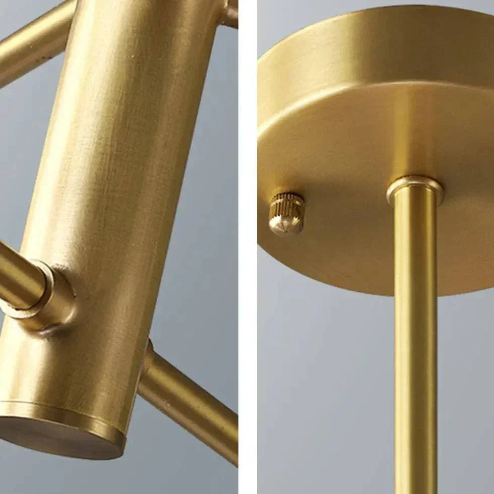 Suspension Blanche À Plusieurs Boules En Verre - Clowas.fr