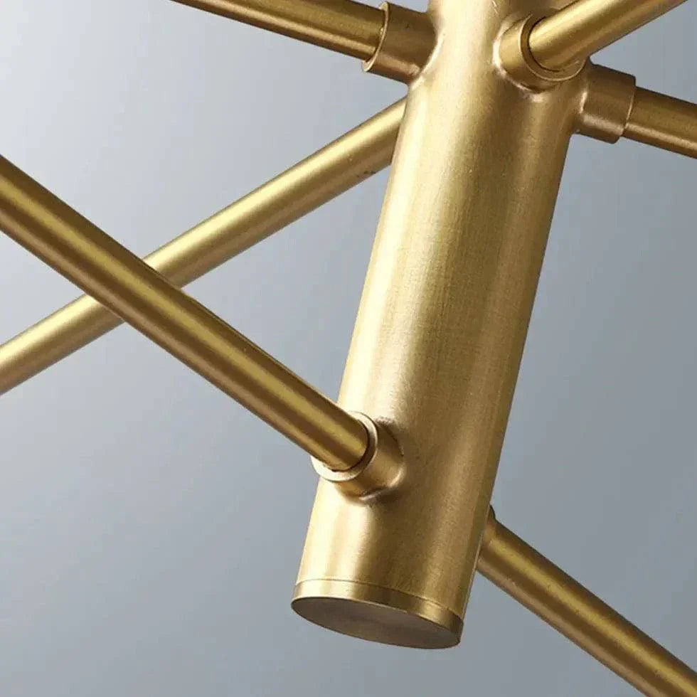 Suspension Blanche À Plusieurs Boules En Verre - Clowas.fr