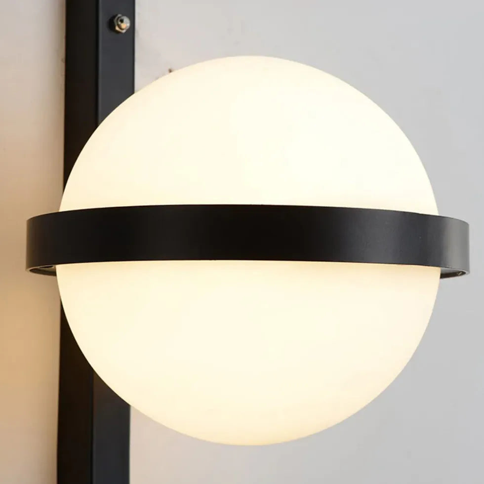 Double Globe Plant Led Outdoor Wall Lights