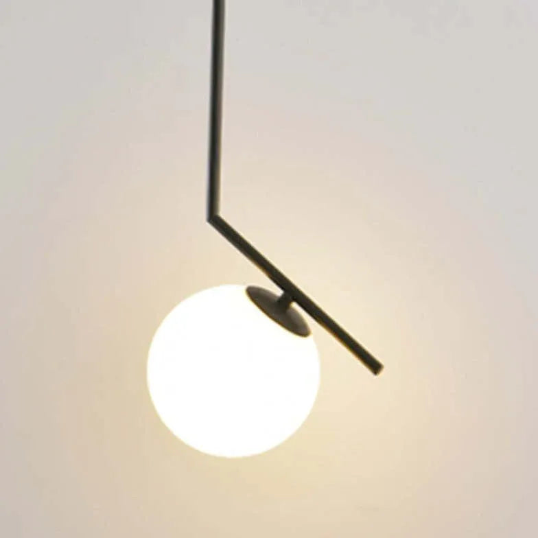 Lustre design simple et moderne pour chambre à coucher