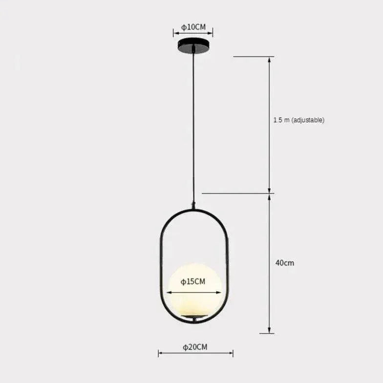 Lustre Design Simple Et Moderne Pour Chambre À Coucher - Clowas.fr