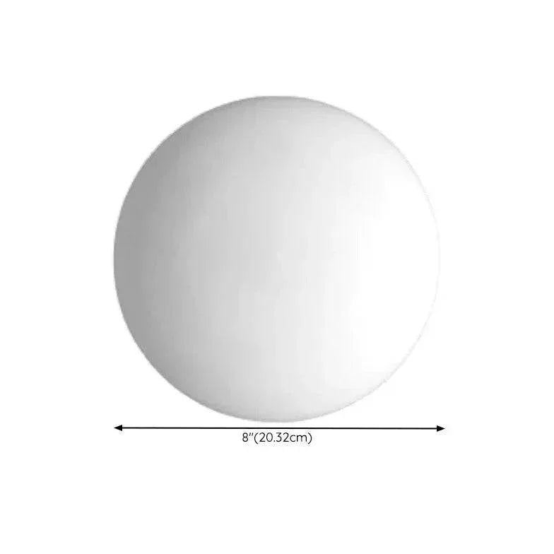 Luminaire Rond Mural Moderne Simple Verre - Clowas.fr