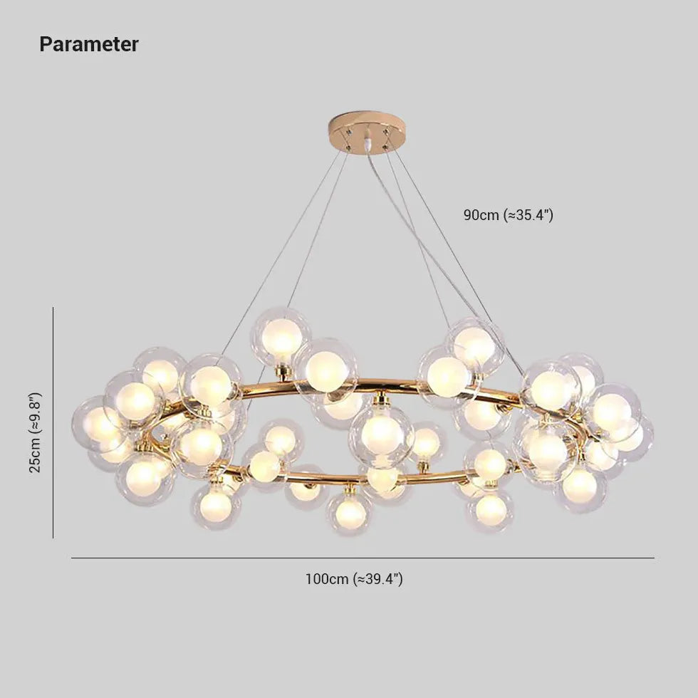 Lustre créatif industriel moderne