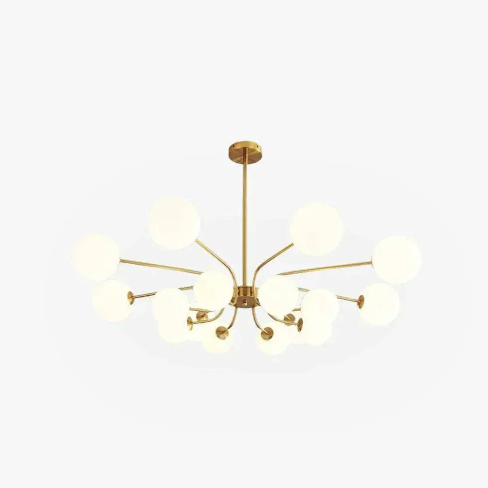 Lustre Salon Blanc Moderne Minimaliste Suspendu - Clowas.fr