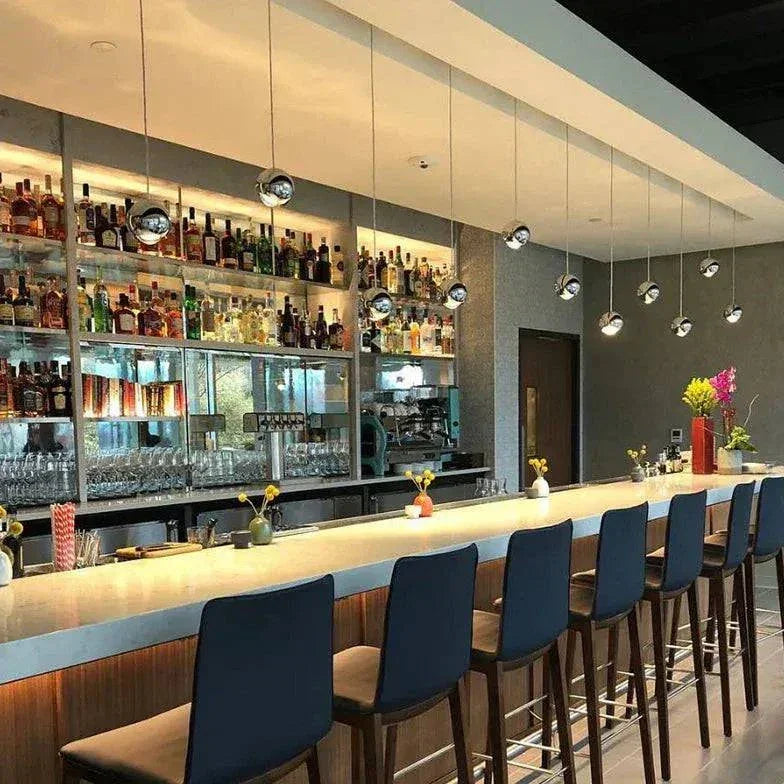 Lustre Boule Doré Créatif Design Moderne - Clowas.fr