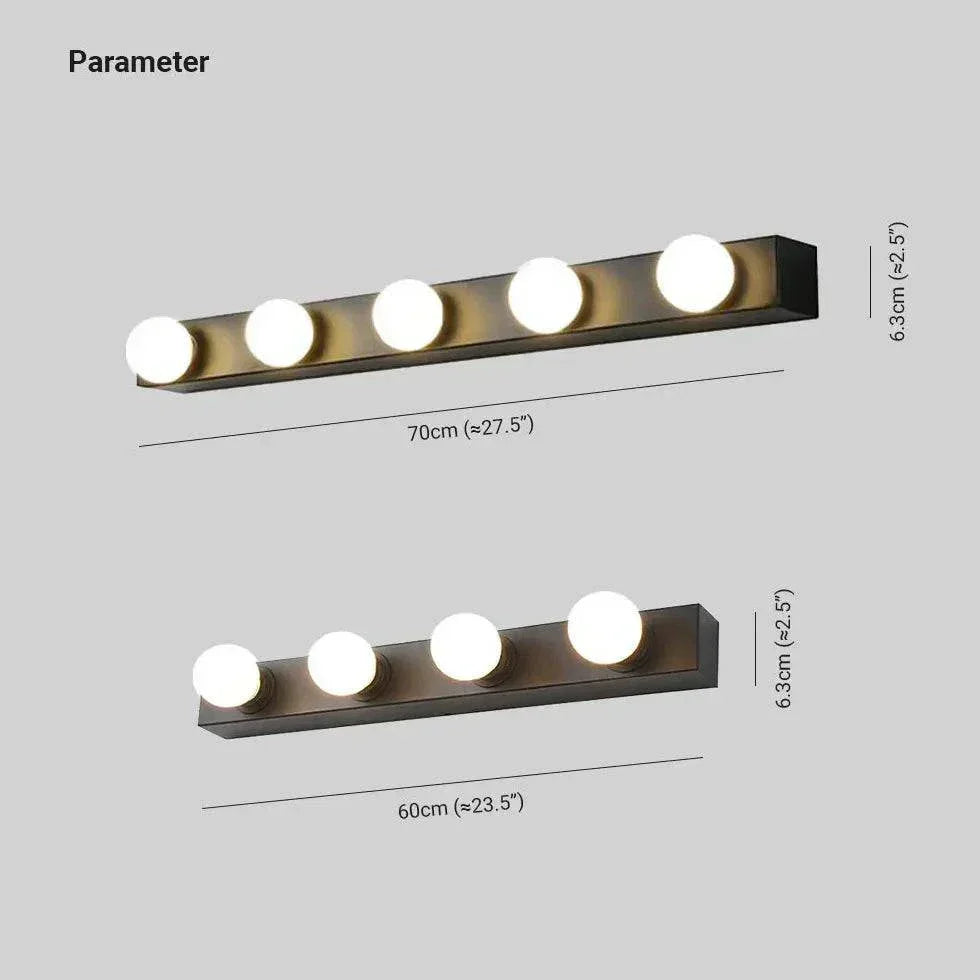Coiffeuse Led Moderne Pour Miroir - Clowas.fr