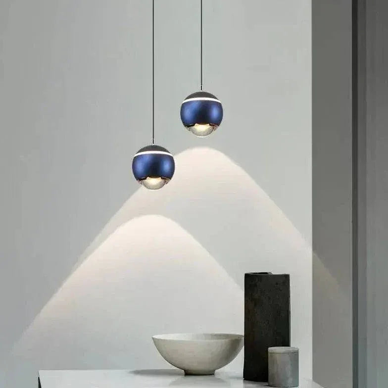 Lustre De Chevet Sphérique Multicolore En Métal - Clowas.fr