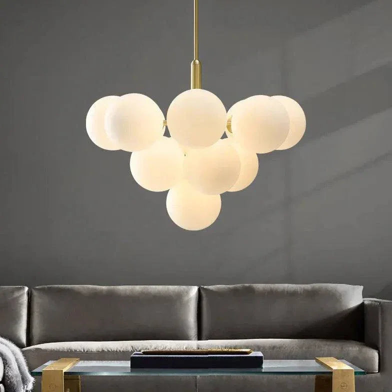 Lustre Opale Au Design Créatif Moderne - Clowas.fr