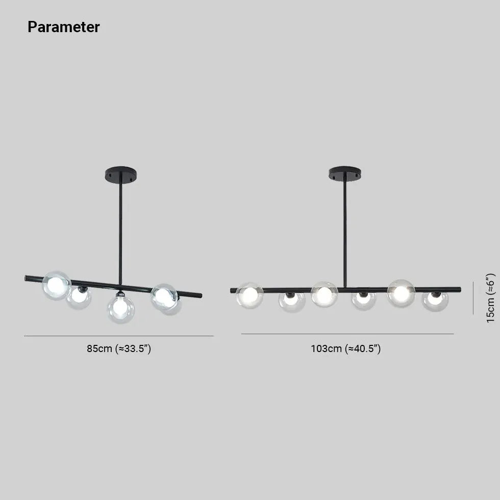 Suspension led design moderne créative dorée