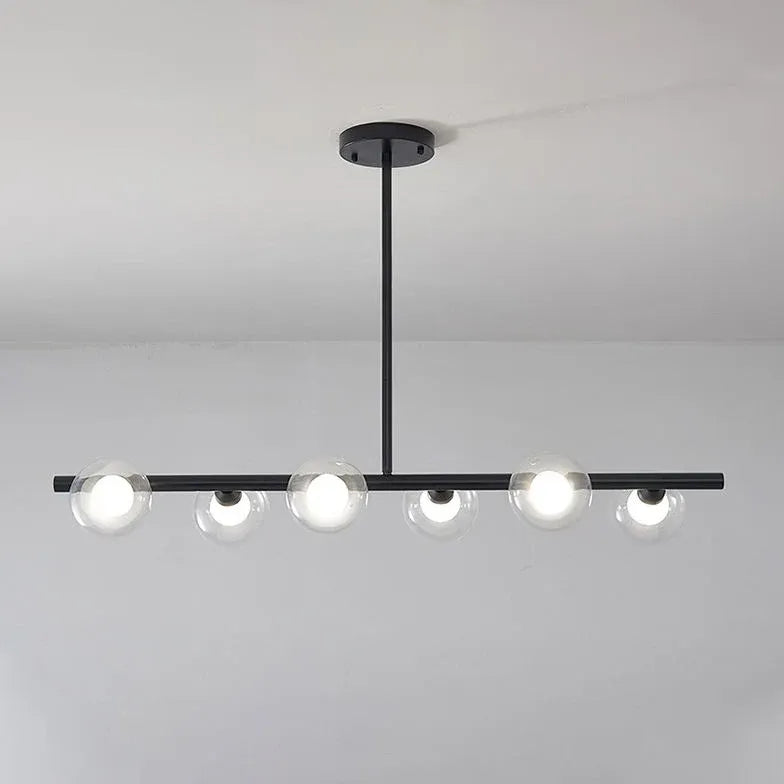 Suspension led design moderne créative dorée