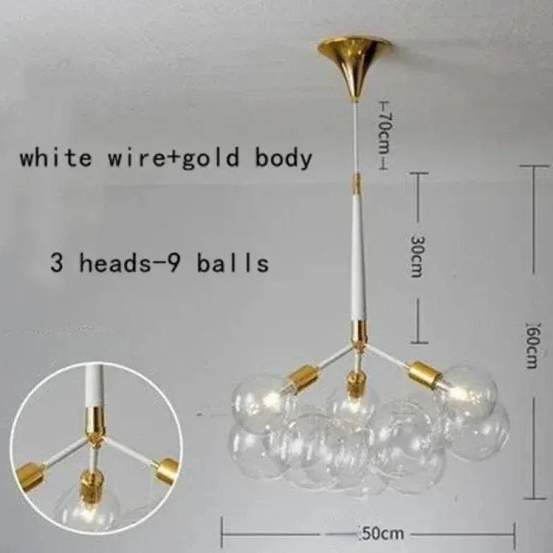 Lustres Originaux Modernes Luxe Créatif Salon - Clowas.fr