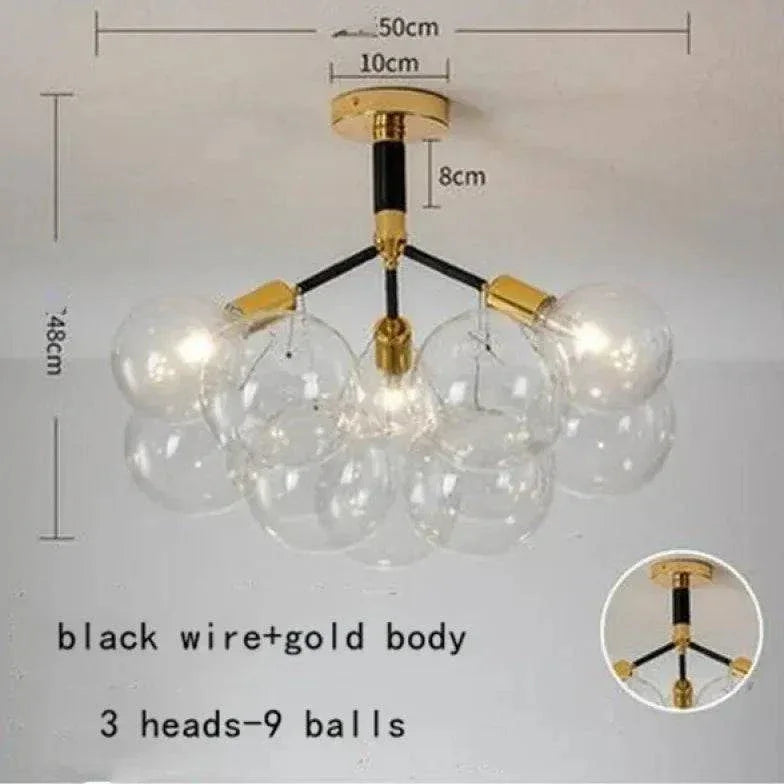 Lustres Originaux Modernes Luxe Créatif Salon - Clowas.fr