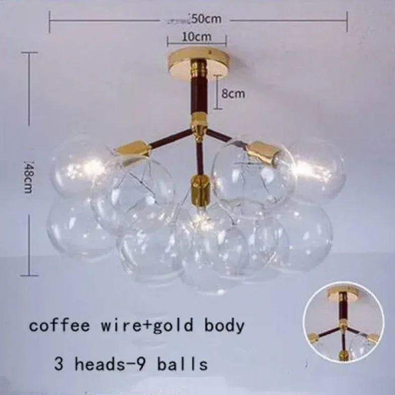 Lustres Originaux Modernes Luxe Créatif Salon - Clowas.fr