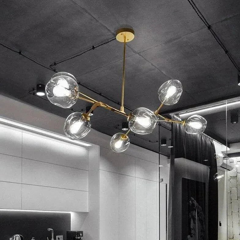 Suspension En Verre Transparent Pour Restaurant - Clowas.fr