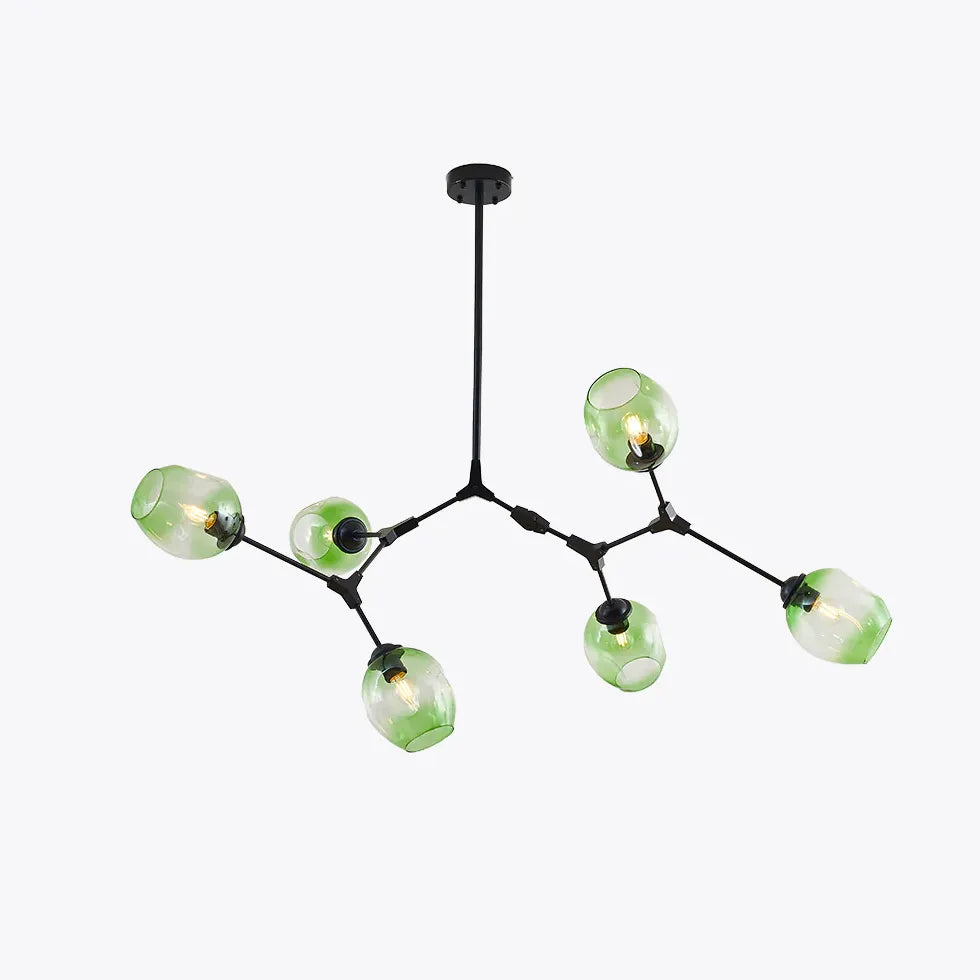 Transparent Glass Ball Modern Minimalist Chandelier