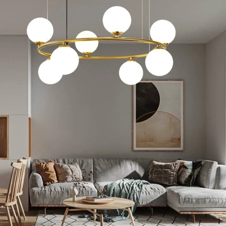 Circular for Living Room Modern Pendant Light