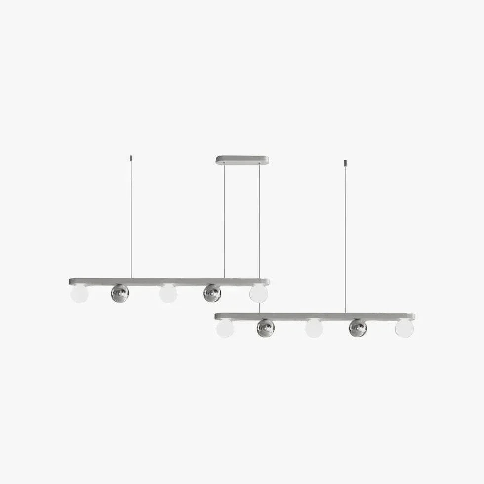 Lustre De Salle À Manger Linéaire Moderne Et Créatif - Clowas.fr