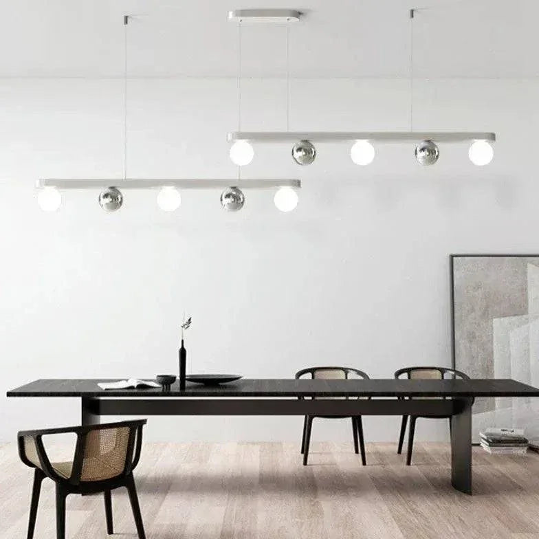 Lustre De Salle À Manger Linéaire Moderne Et Créatif - Clowas.fr