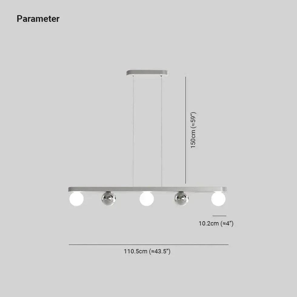 Lustre De Salle À Manger Linéaire Moderne Et Créatif - Clowas.fr