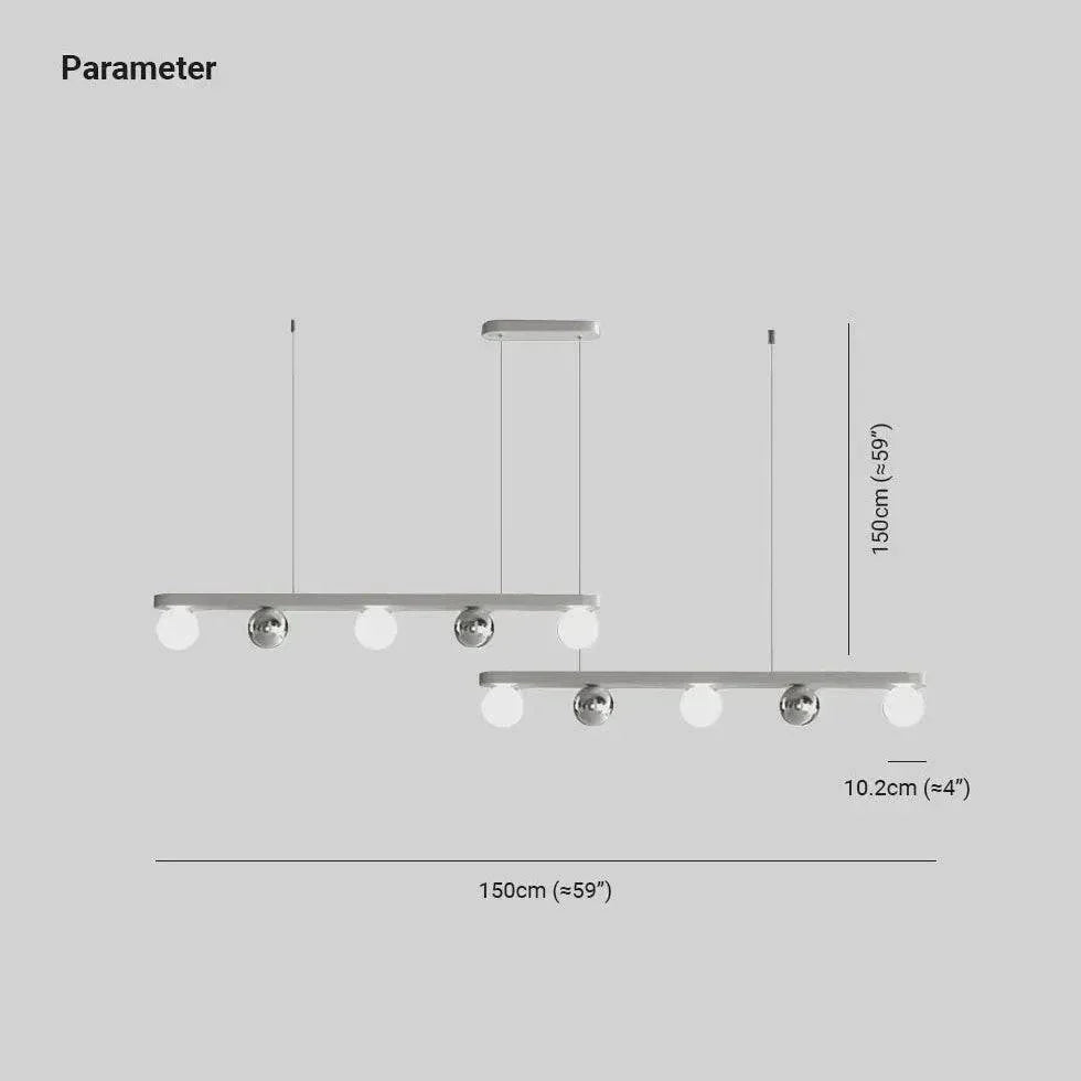 Lustre De Salle À Manger Linéaire Moderne Et Créatif - Clowas.fr