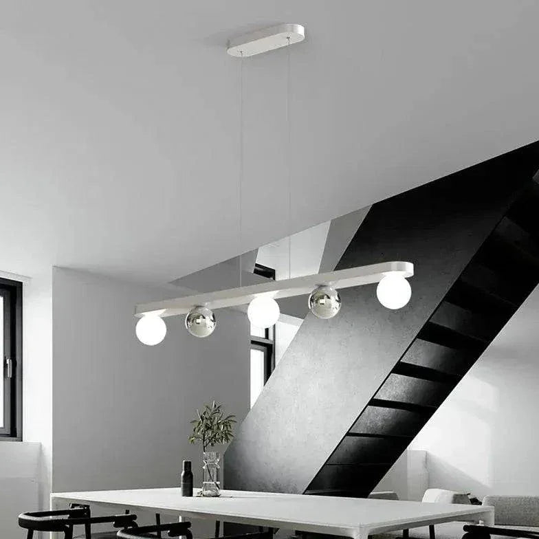Lustre De Salle À Manger Linéaire Moderne Et Créatif - Clowas.fr