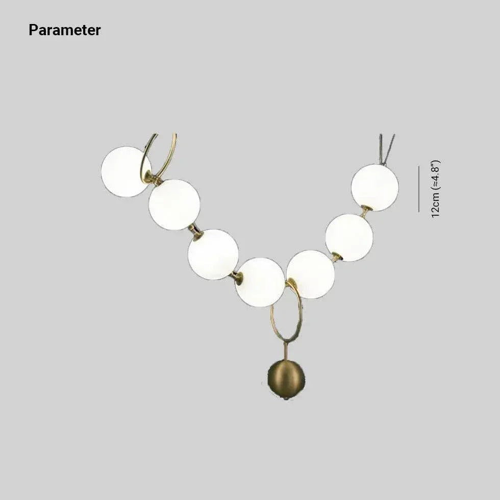 Lustre En Verre À Éclairage Excentrique Créatif - Clowas.fr