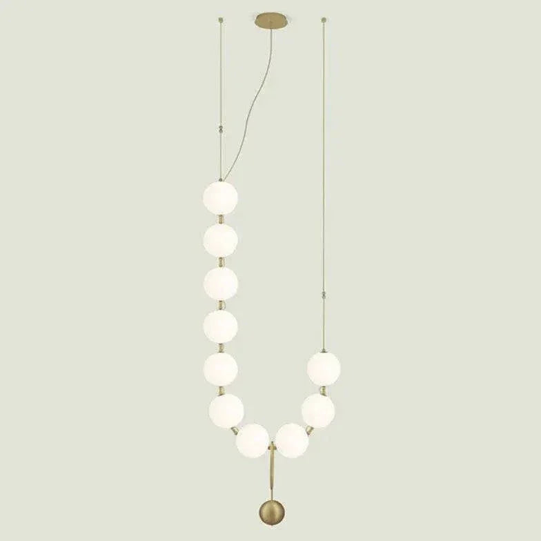 Lustre En Verre À Éclairage Excentrique Créatif - Clowas.fr