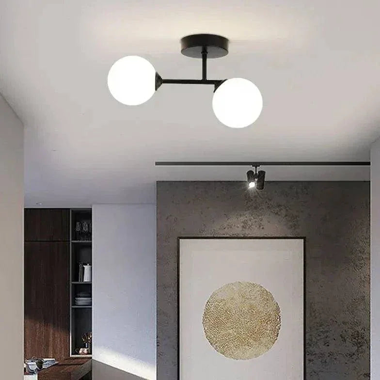 Plafonnier Semi Encastre Moderne Pour Entrée Nordique - Clowas.fr