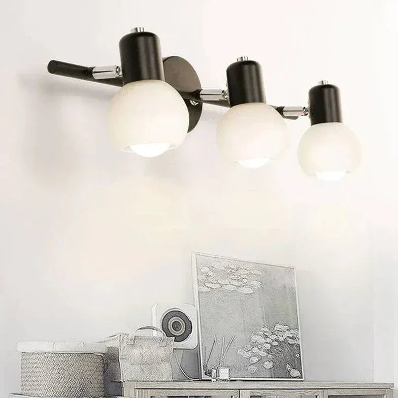 Spot En Verre Rond Blanc Pour Restaurant - Clowas.fr