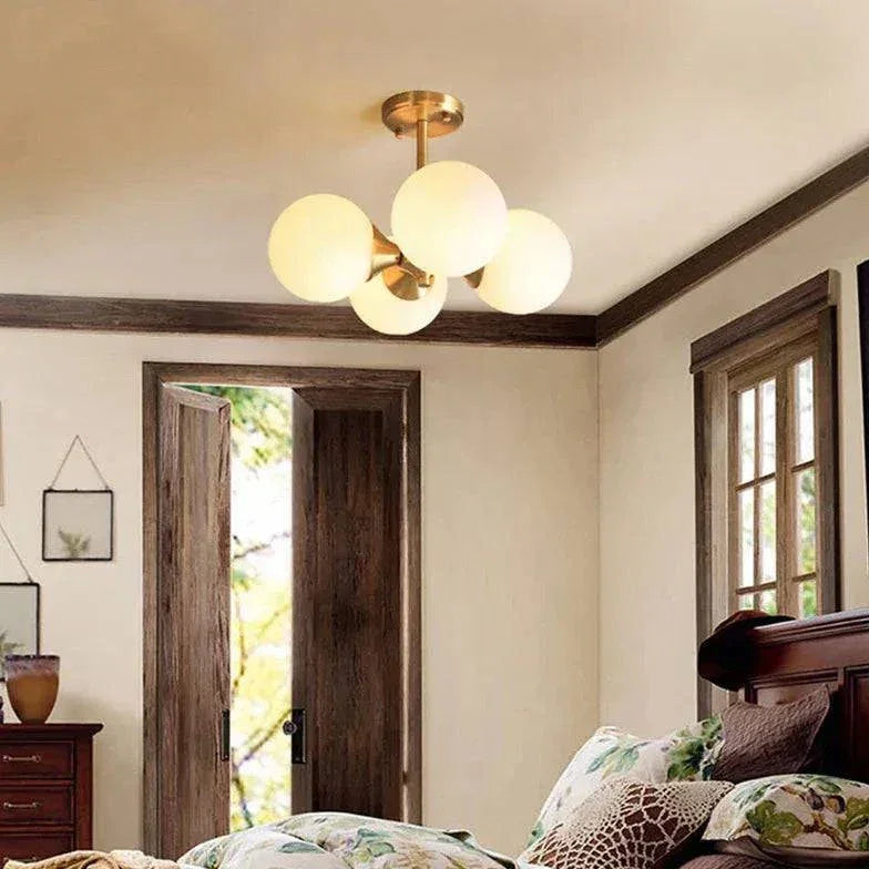 Plafonnier Nordique Moderne Pour Salon Et Chambre À Coucher - Clowas.fr