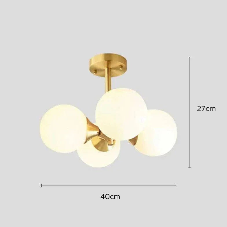 Plafonnier Nordique Moderne Pour Salon Et Chambre À Coucher - Clowas.fr