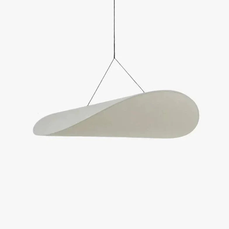 Lustre Moderne Minimaliste Ovale En Soie - Clowas.fr