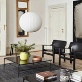 Lustre Rétro En Tissu Blanc En Forme De Lanterne - Clowas.fr